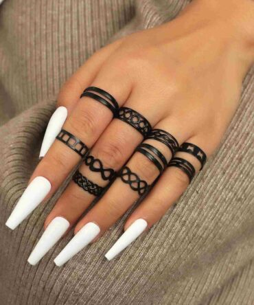 Anillos con abertura - 10 Piezas (swring18210222949)