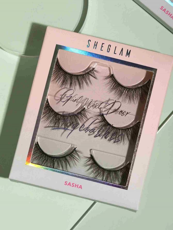 Pestañas postizas Sasha- 3 Pares (sbbeauty18210429095)