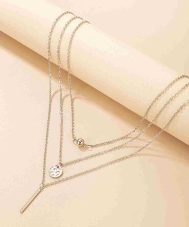 Collar a capas redondo colgante (sw2107087239779570)