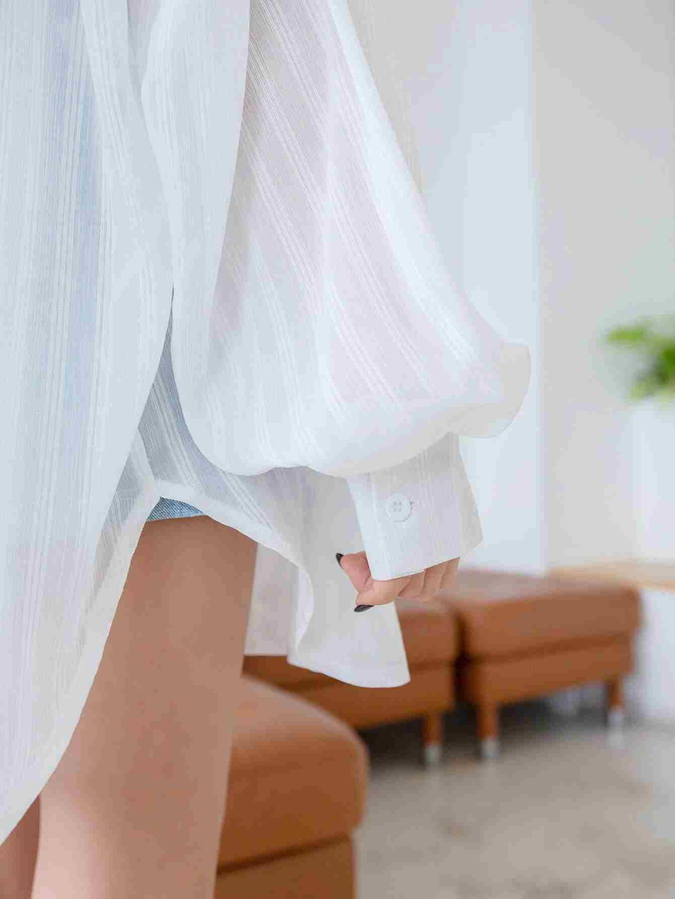 Blusa con hombros caídos sin camisola (sw2111094712712727) - Imagen 3