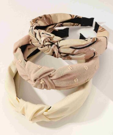 Cintillos con diseño de nudo - 1 Pieza (sc2204163439872717)