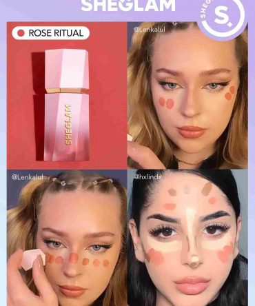SHEGLAM blush líquido color - Rose ritual (sbbeauty31210604662)