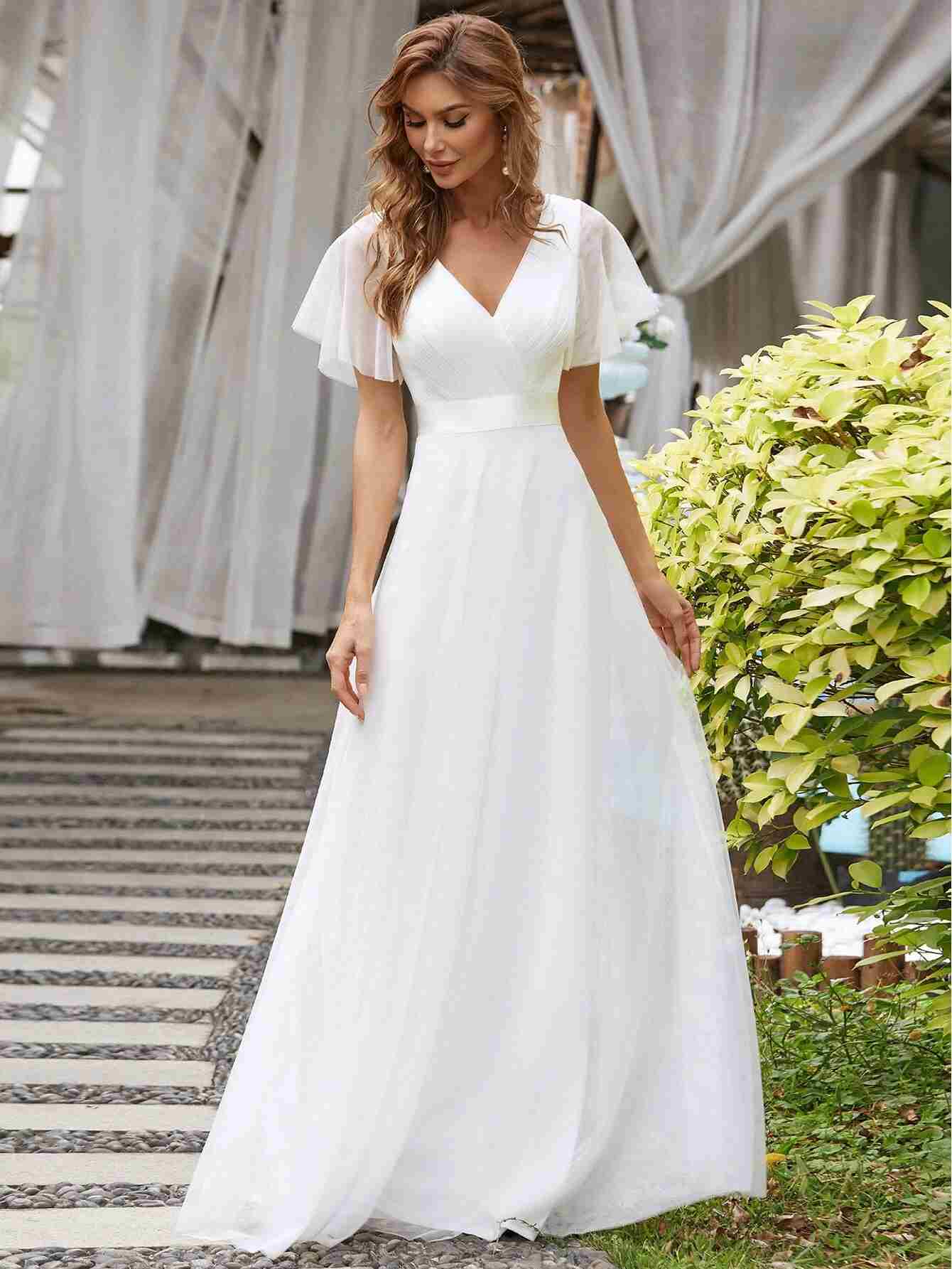 Vestidos Cremallera Liso Elegante (swdress42201030667) - Imagen 8