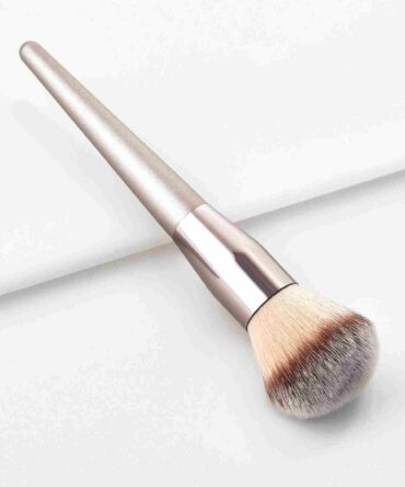Brocha de polvo de manija metálica (beauty180509604)