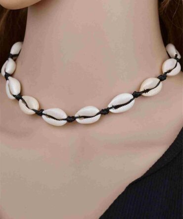Collar con diseño de concha (sj2204124900402981)