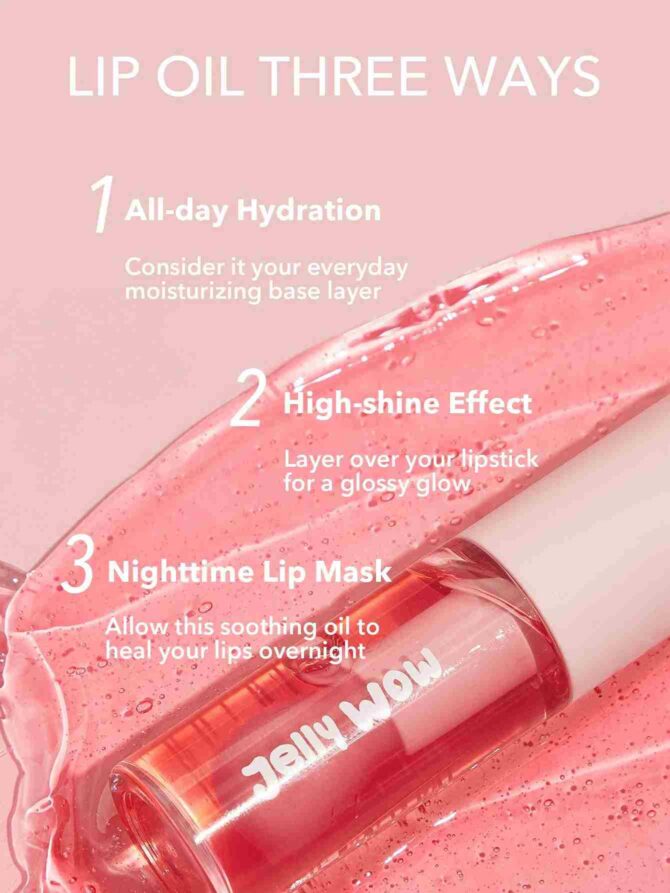 SHEGLAM - Jelly Wow AceIte Labial Hidratante - Berry Involved (sb2107236520210100) - Imagen 3