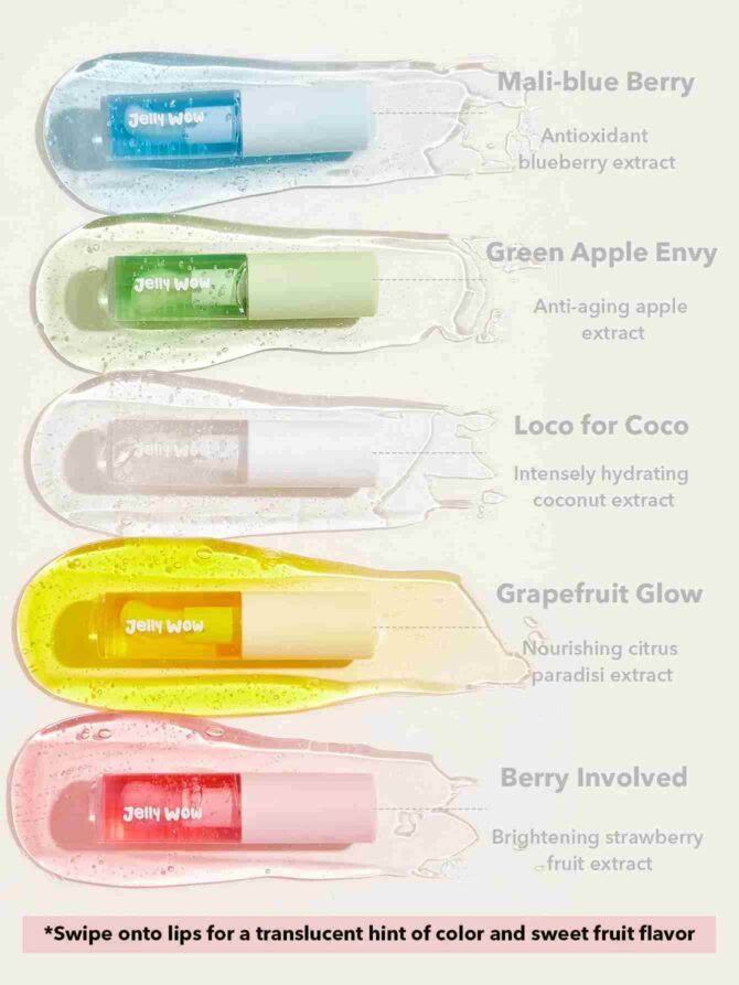 SHEGLAM - Jelly Wow AceIte Labial Hidratante - Berry Involved (sb2107236520210100) - Imagen 8