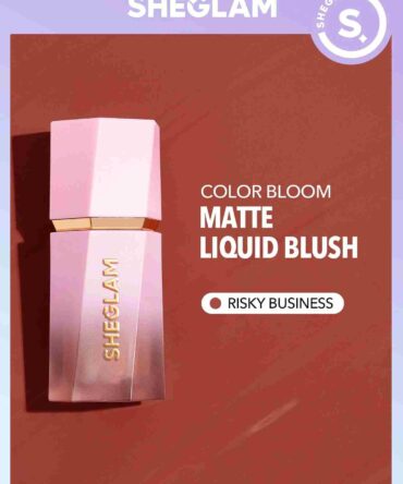 SHEGLAM - Color Bloom Liquid Blush Matte Finish-Risky Business (sb2207216451101109)