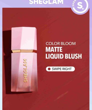 SHEGLAM - Color Bloom Liquid Blush Matte Finish-Swipe Right (sbbeauty31210604833)