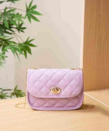 Bolso mini geométrico guateado con cadena (sw2106222009133883)