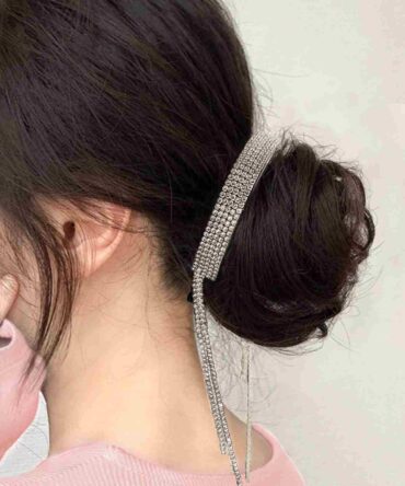 Horquilla con diseño de diamante de imitación (sc2109054817424540)