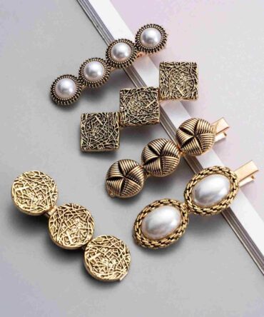 Horquilla con perla artificial - 5 Piezas (sw2108217738031331)