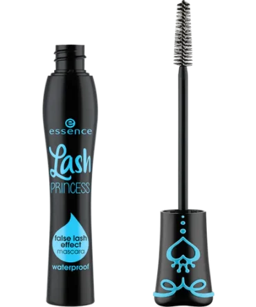 ESSENCE - Máscara de pestañas efecto pestañas postizas a prueba de agua Lash Princess - Black