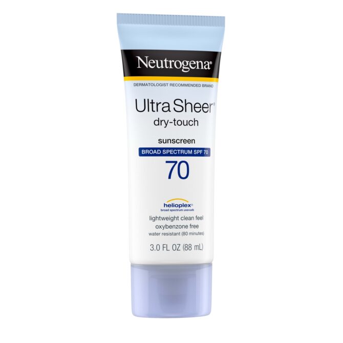 Neutrogena - Ultra Sheer Dry-Touch protector solar en crema FPS 70 - Imagen 4