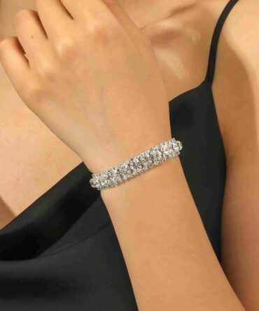 Pulsera con diseño de diamante de imitación (sj2204093741887827)