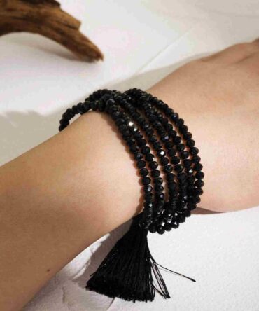 Pulsera con cuenta con fleco con diseño de disco (sj2206146868648877)