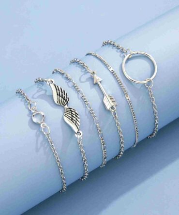 Pulsera flecha con diseño - 6 Piezas (sw2107126626107133)