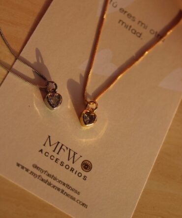 .Set collares heart (mfw0108-2)