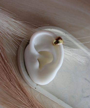.Earcuff golden wide small (MFW0128-2)
