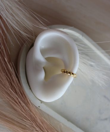 .Earcuff small twist rope (MFW0130-2)