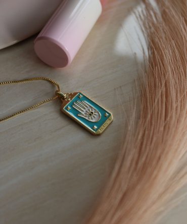 .Collar blue fortune (MFW0150-2)