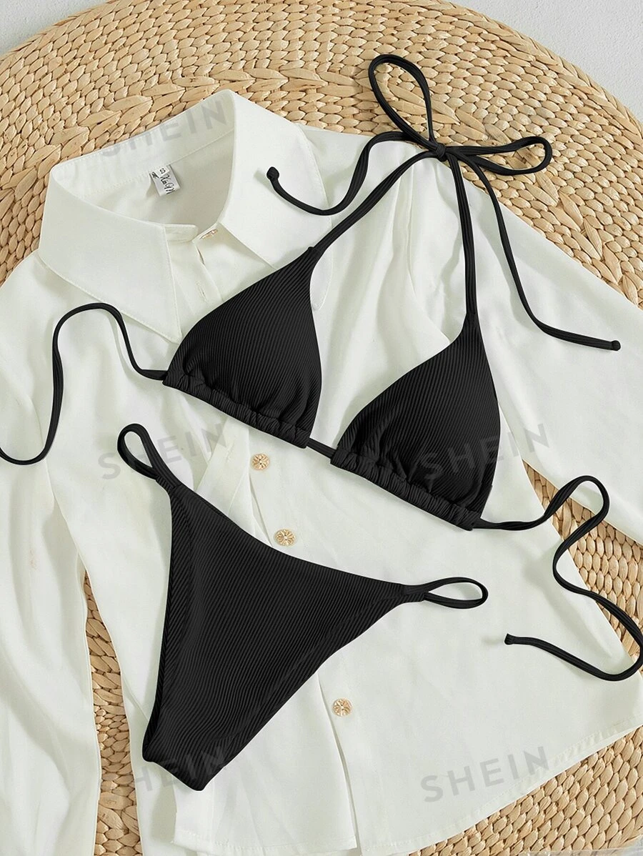 Traje de baño canalé triángulo halte (sw2204228639623600) - Imagen 2