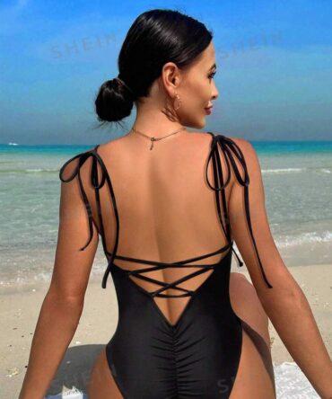 Traje de baño entero con tirantes (sz2311031814849995)