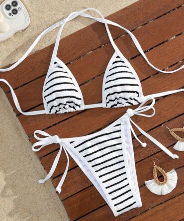 Traje de baño a rayas (sz2405144093866237)