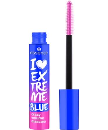 ESSENCE – Máscara de pestañas Azul – I love extreme Blue