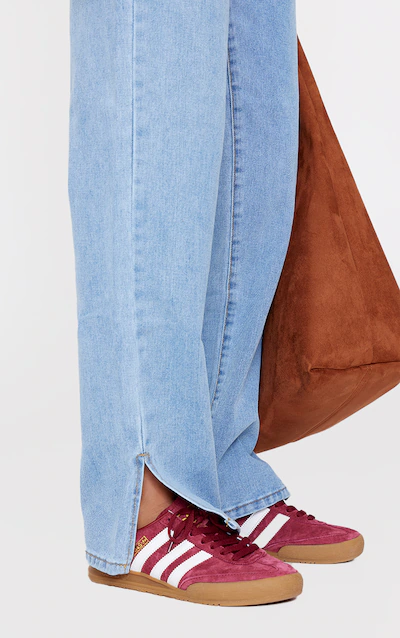 Jeans azules con abertura en el dobladillo (PLT0000040) - Imagen 3