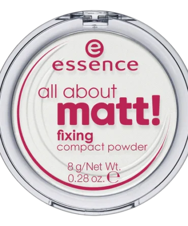 Essence - Polvo traslucido fijador y matificante -  All about matt! fixing compact powder