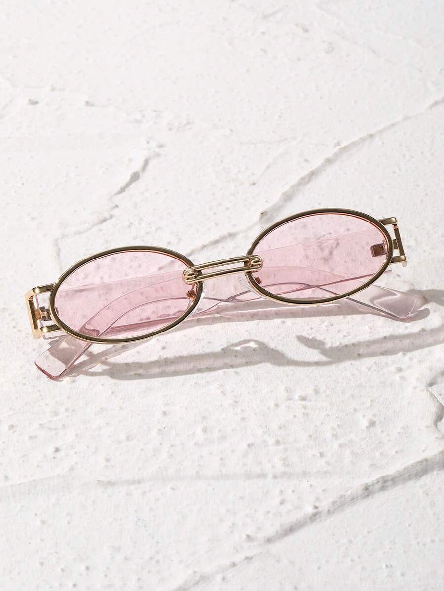 Lentes con cristal ovalado en color rosado (sc25043061362571060) - Imagen 4