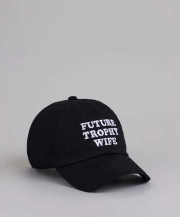 «Future trophy wife» gorra negra (wndsr9598)