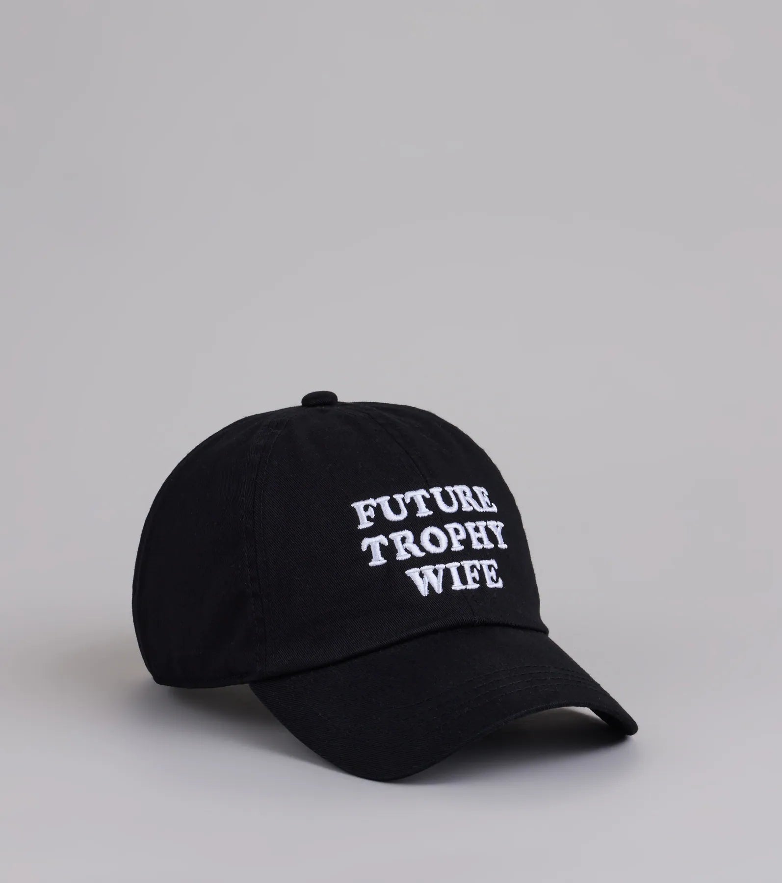 «Future trophy wife» gorra negra (wndsr9598)