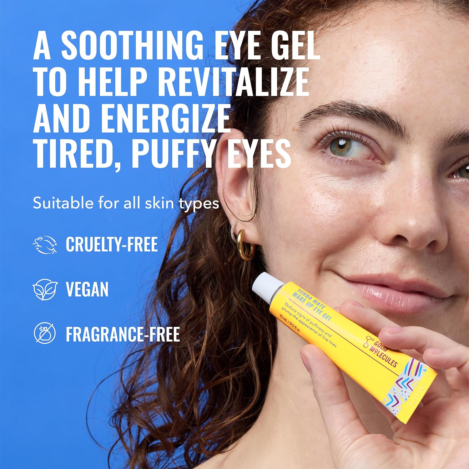 Good Molecules Yerba Mate Wake Up Eye Gel - Imagen 2