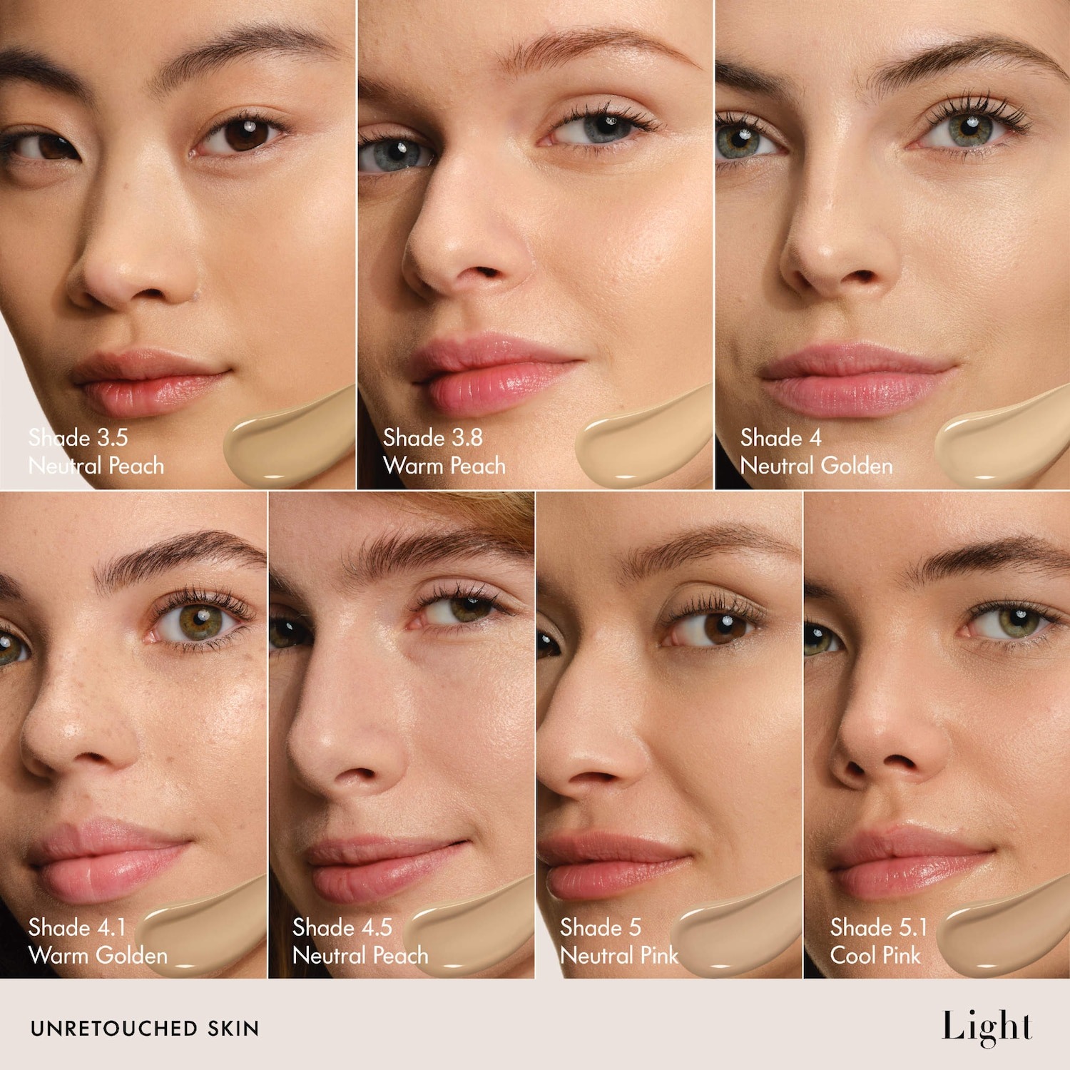 ARMANI - Base de maquillaje líquida Luminous Silk Natural Glow con efecto difuminador y duración de 24 horas - Tono 4.5 - Imagen 3