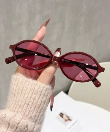 Lentes ovalados con marco vino y cristal vino (sc260419065164454506501-3)